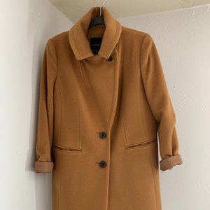 Talbots Wool Camel Winter Coat